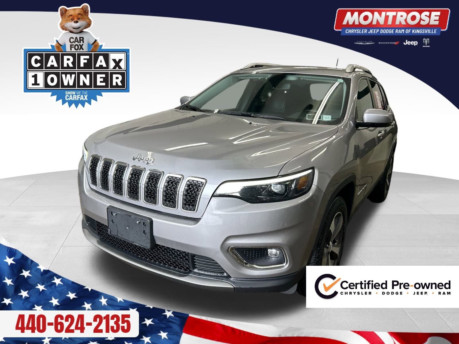 Certified 2020 Jeep Cherokee Limited image 36