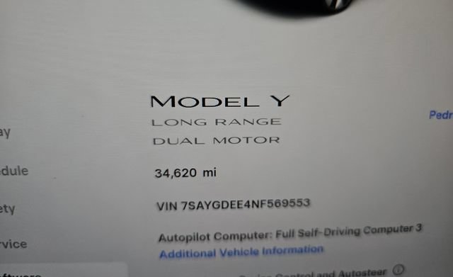 Used 2022 Tesla Model Y Long Range AWD/4WD image 15
