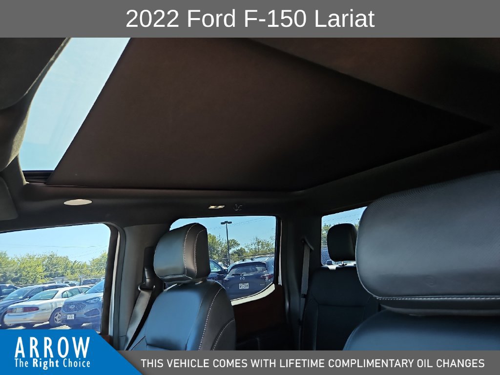 Certified 2022 Ford F150 Lariat w/ Equipment Group 502A High AWD/4WD image 22