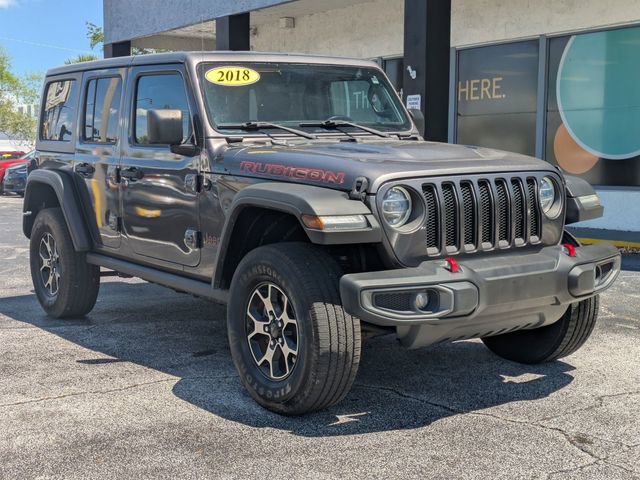 Used 2018 Jeep Wrangler Unlimited Rubicon w/ Safety Group AWD/4WD image 3