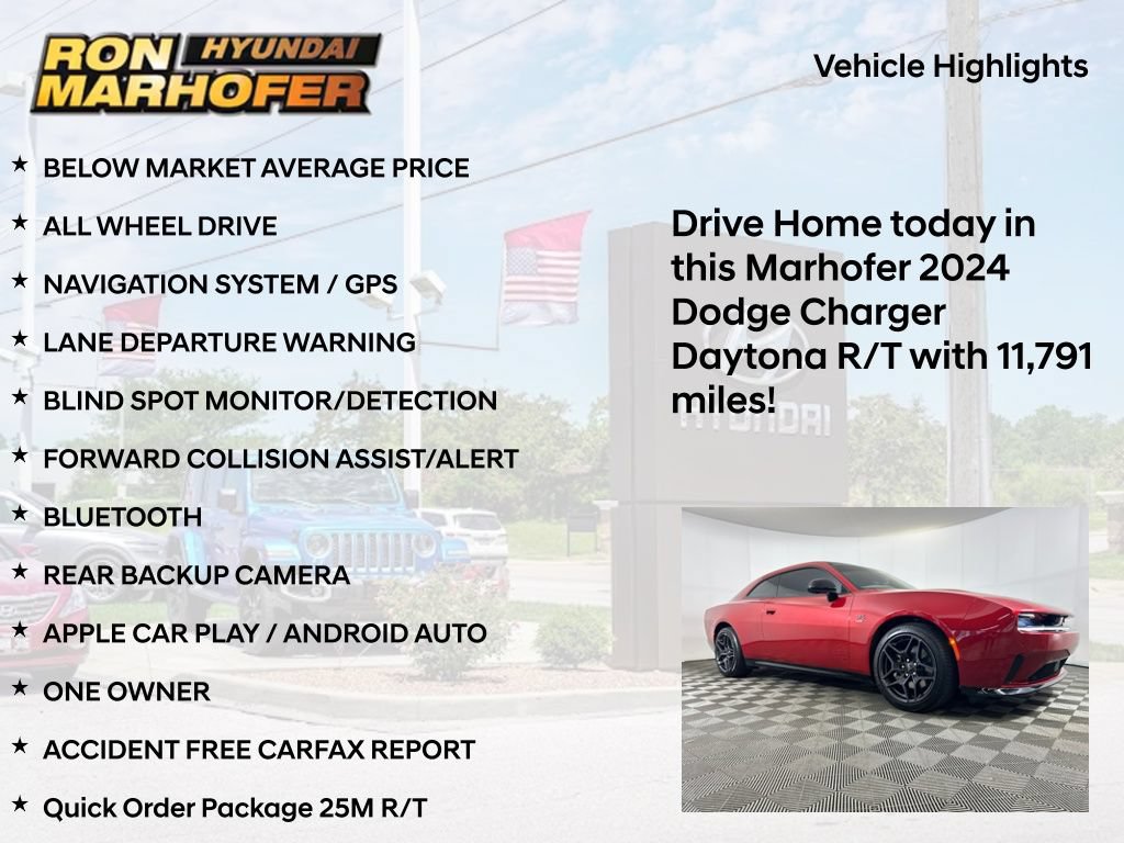 Used 2024 Dodge Charger Daytona R/T w/ Plus Group AWD/4WD image 15