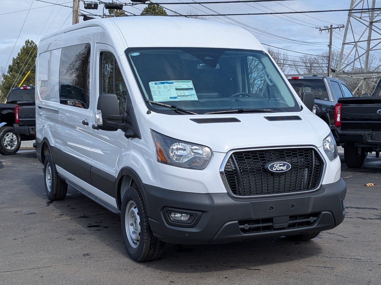 New 2026 Ford Transit 250 148 Medium Roof w/ Load Area Protection Package