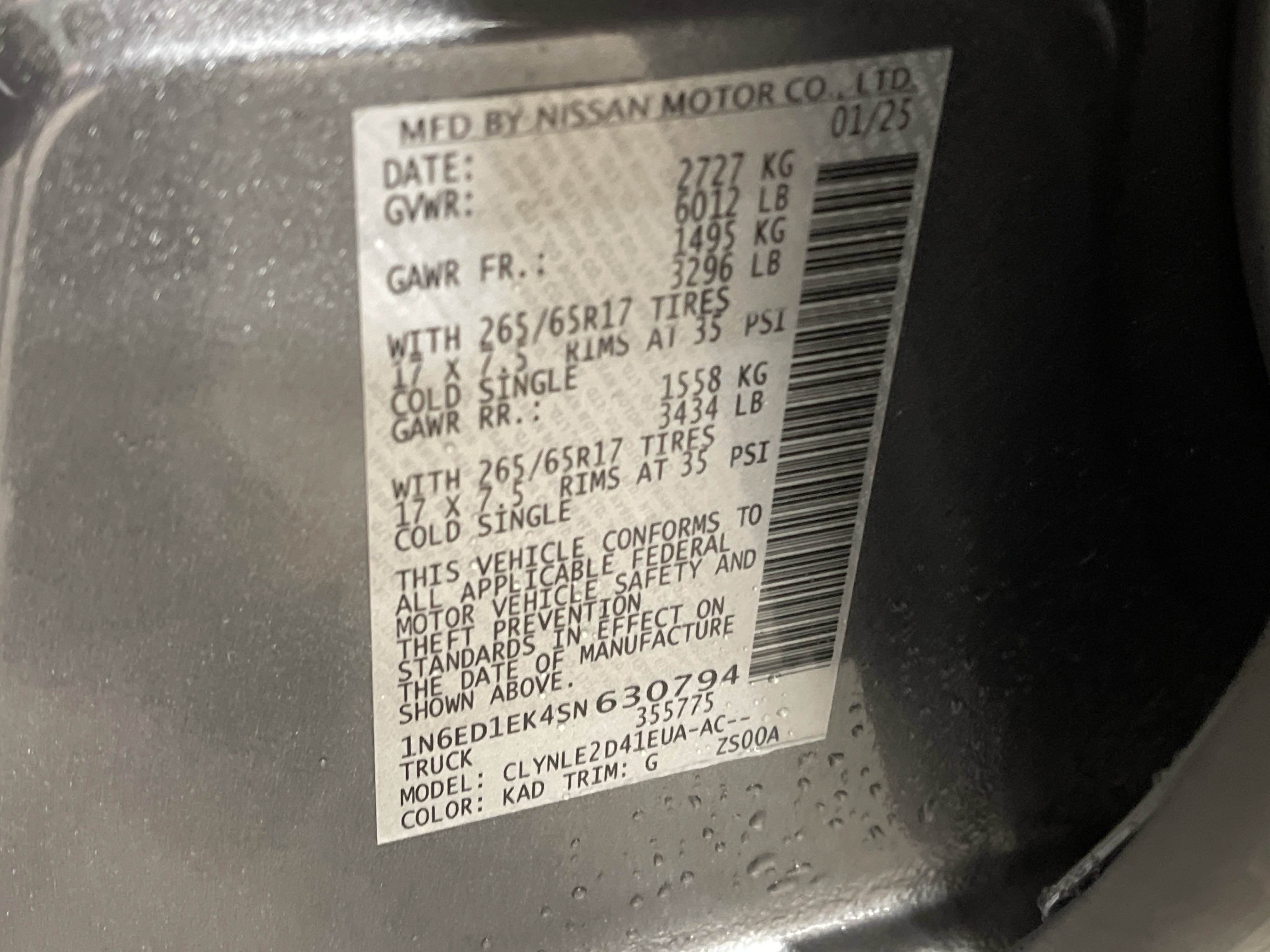 Used 2025 Nissan Frontier SL w/ Graphics Package image 29