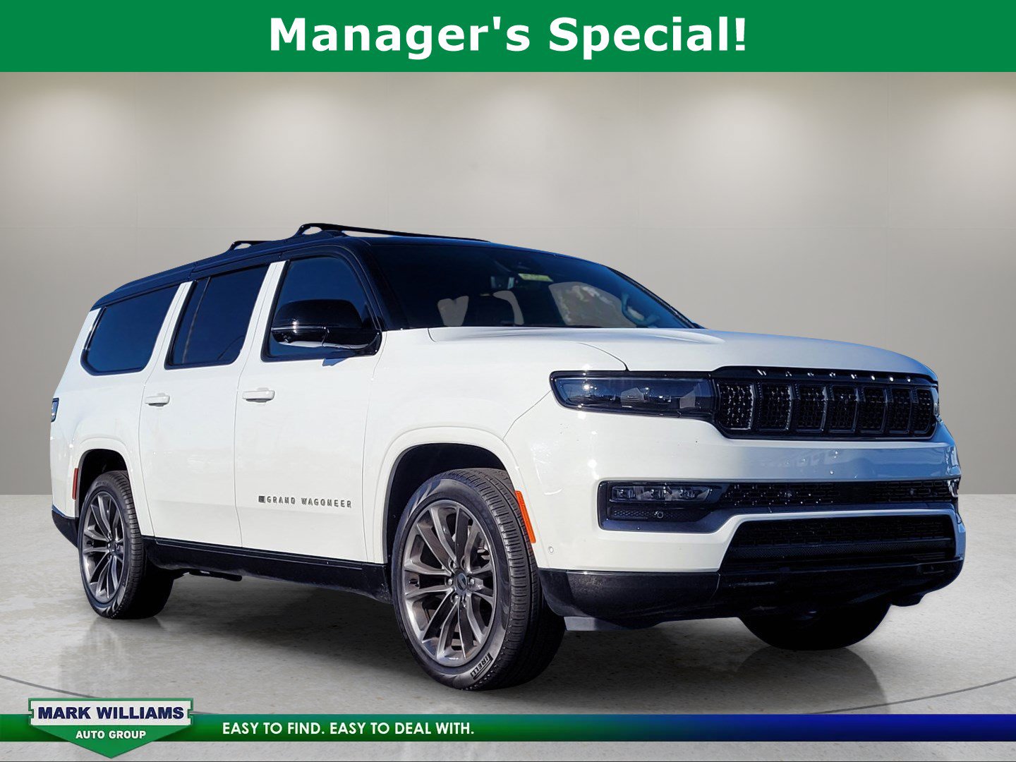 Used 2025 Jeep Grand Wagoneer L Series II Obsidian w/ Quick Order Packagew 28T