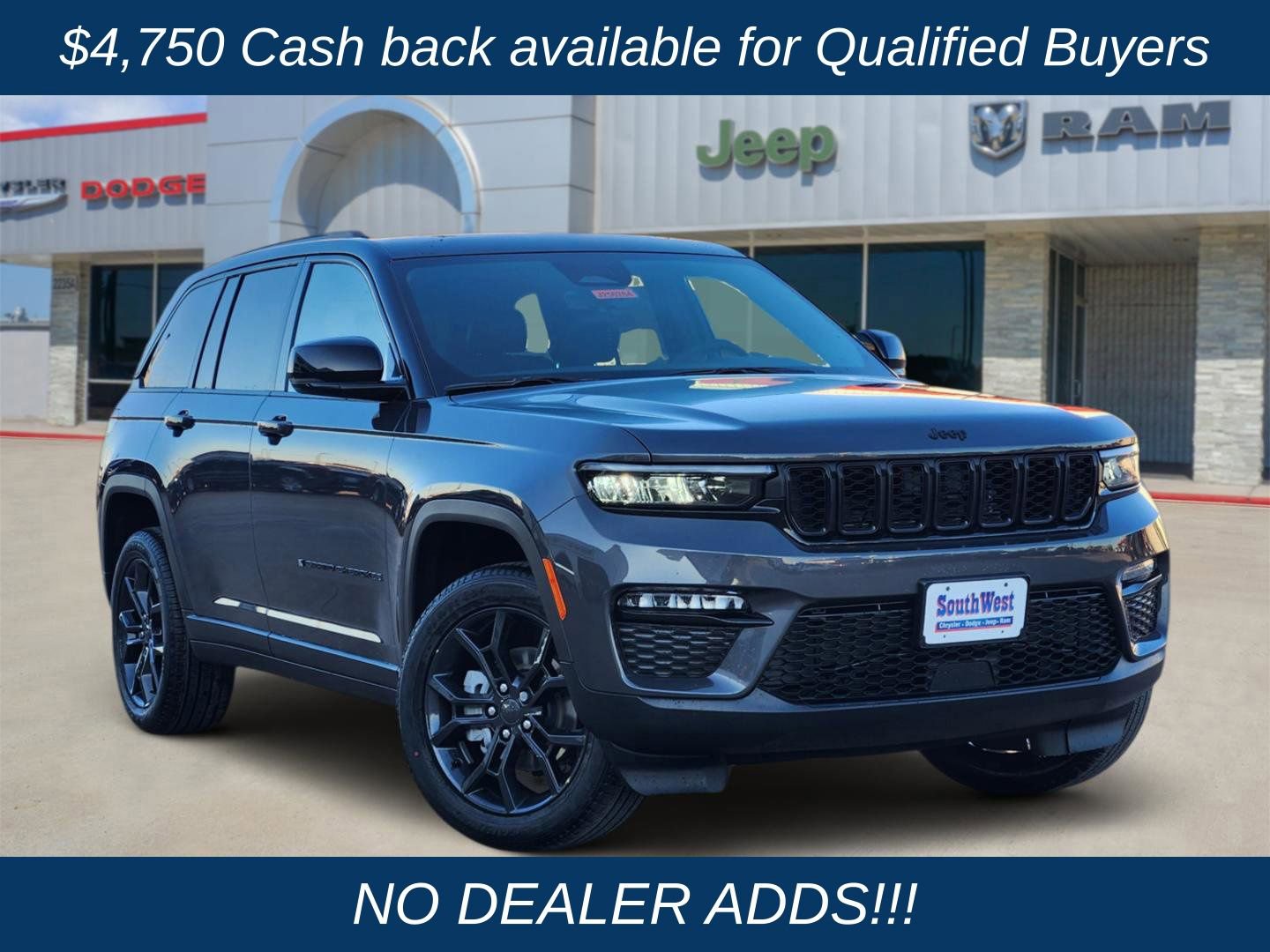 New 2025 Jeep Grand Cherokee Limited w/ Trailer Tow Package