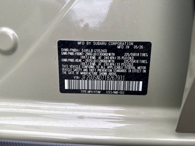 New 2026 Subaru Crosstrek 2.5i Limited AWD/4WD image 19