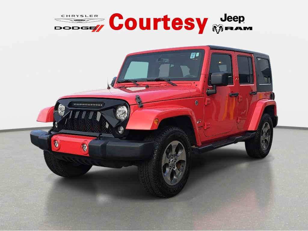 Used 2017 Jeep Wrangler Unlimited Sahara AWD/4WD image 8