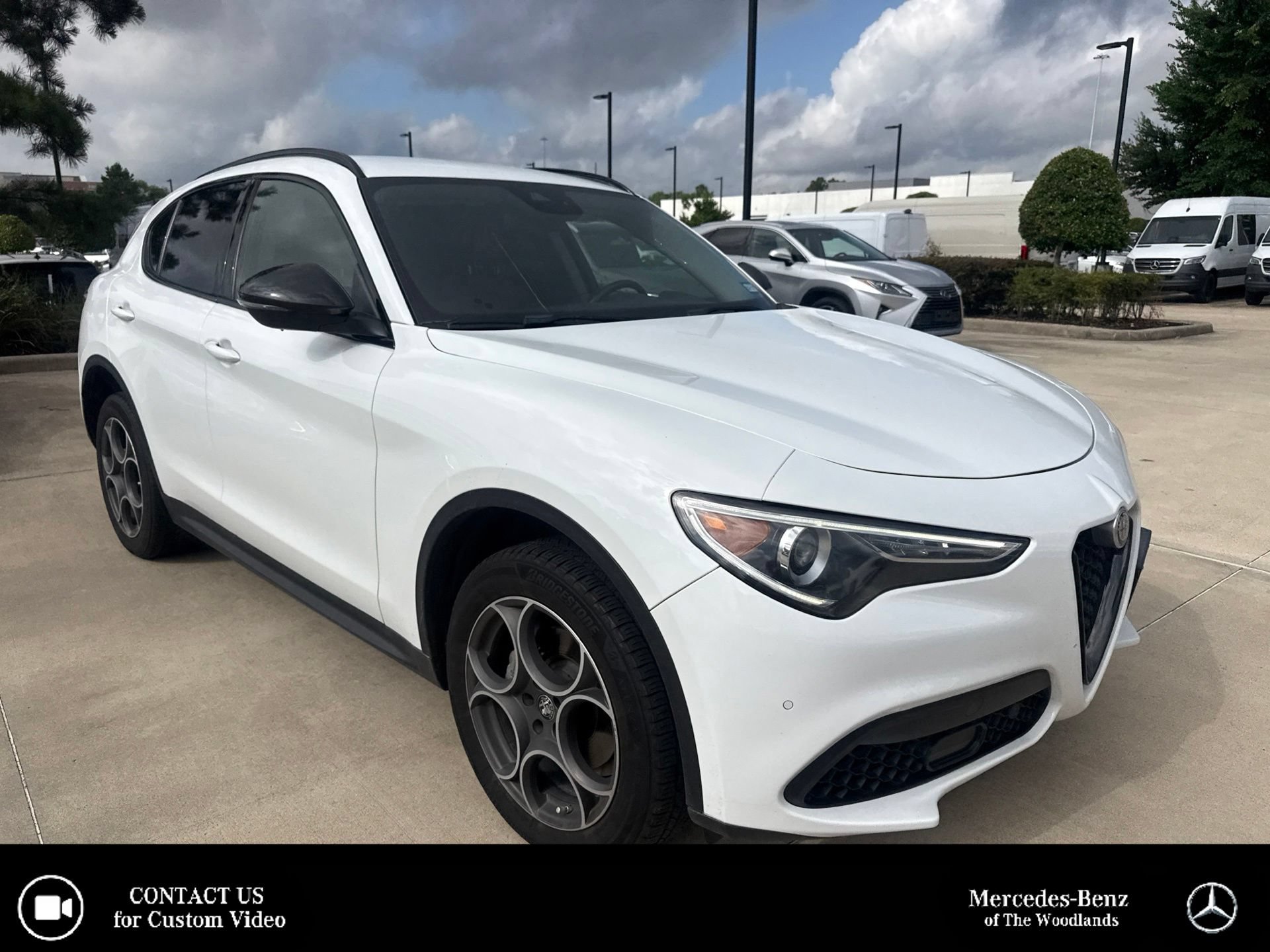 Used 2021 Alfa Romeo Stelvio Sprint w/ Nero Edizione RWD image 1