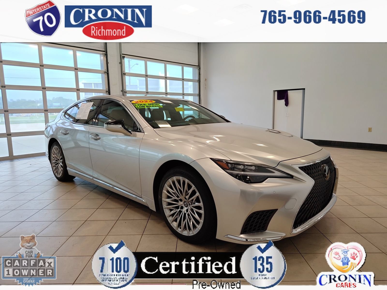 Used 2024 Lexus LS 500 RWD image 1