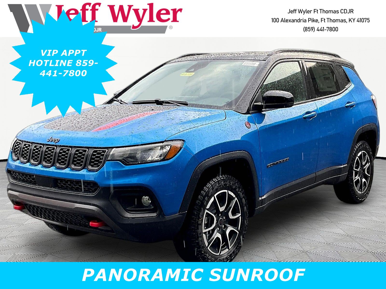 New 2026 Jeep Compass Trailhawk w/ Sun, Sound & Navigation Group AWD/4WD image 1