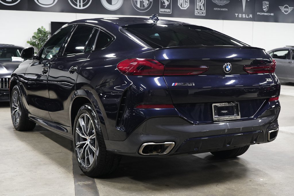 Used 2023 BMW X6 M50i w/ Executive Package AWD/4WD image 3