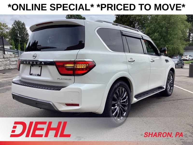 Used 2023 Nissan Armada Platinum w/ Captain's Chairs Package AWD/4WD image 7