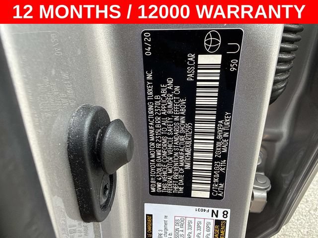 Used 2020 Toyota C-HR Limited FWD image 29