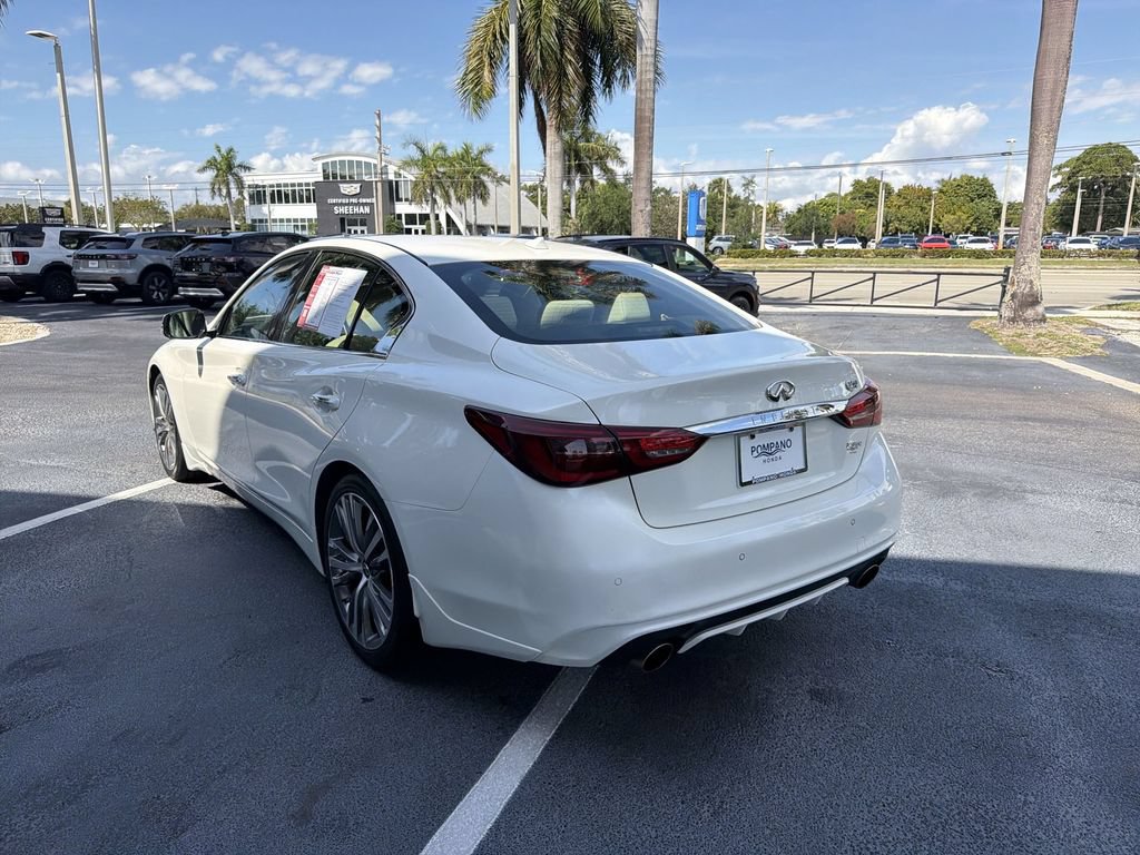 Used 2022 INFINITI Q50 Sensory RWD image 7