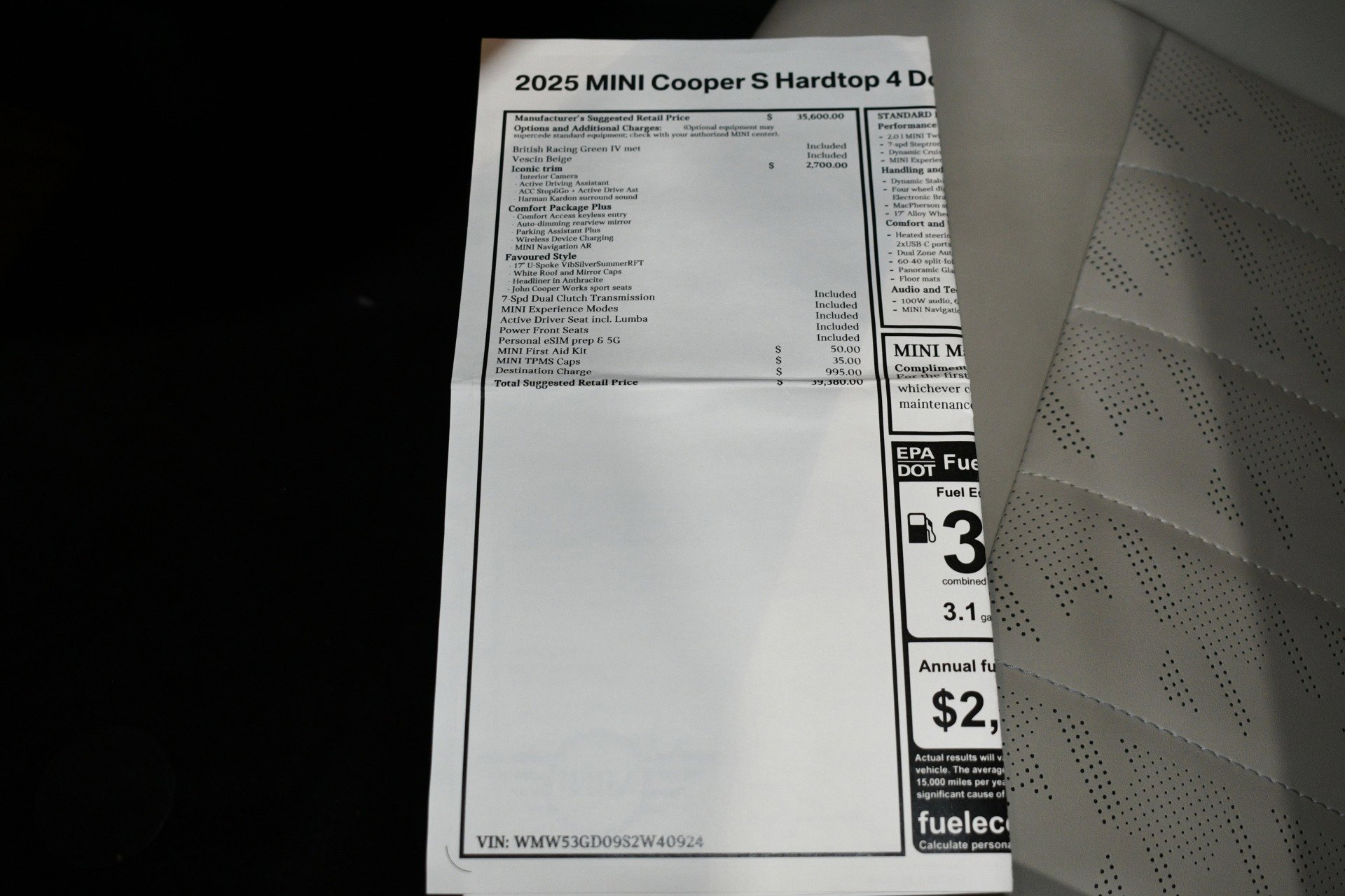 Used 2025 MINI Cooper S image 98