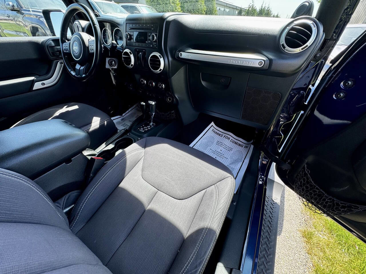 Used 2013 Jeep Wrangler Sahara w/ Connectivity Group image 13