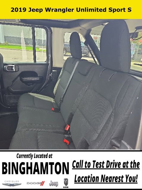 Used 2019 Jeep Wrangler Unlimited Sport S AWD/4WD image 8