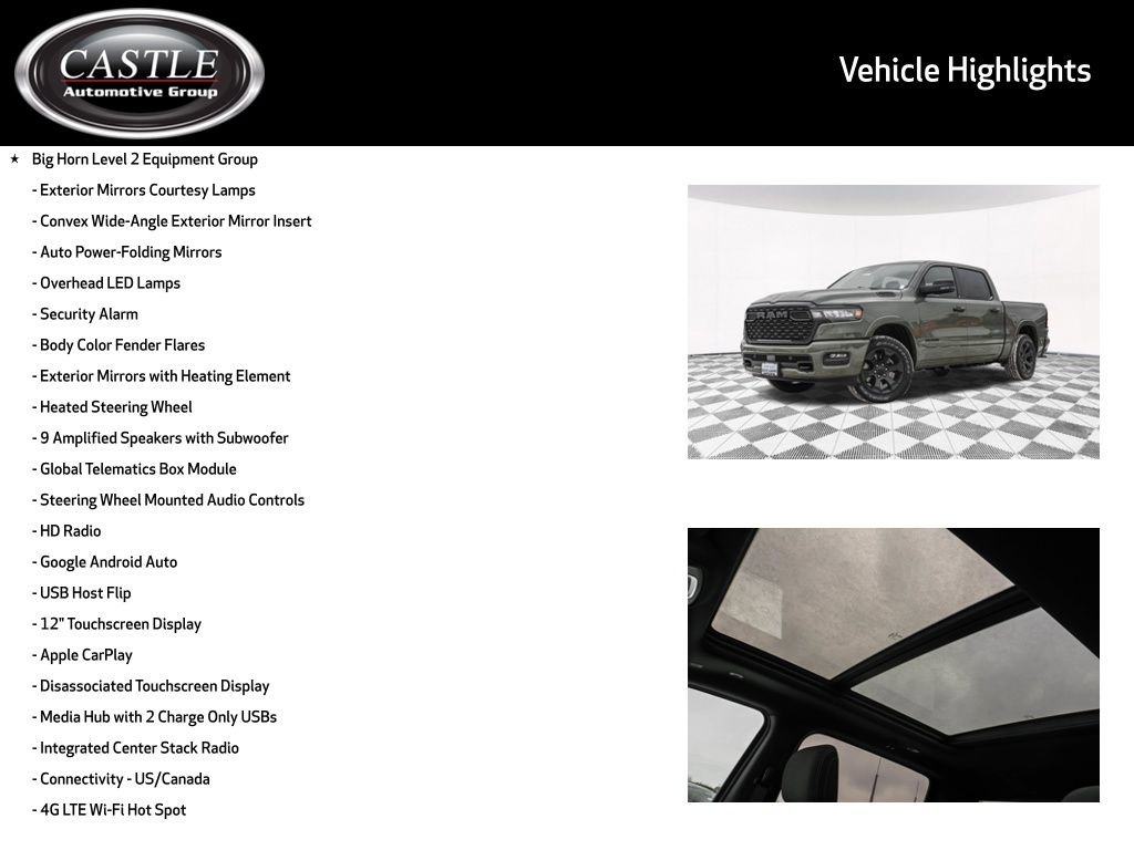 New 2026 RAM 1500 4x4 Crew Cab image 6