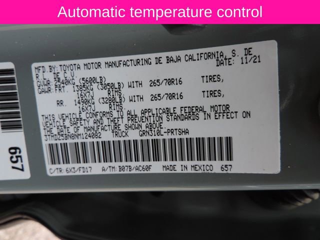 Used 2022 Toyota Tacoma TRD Off-Road w/ Technology Package image 19