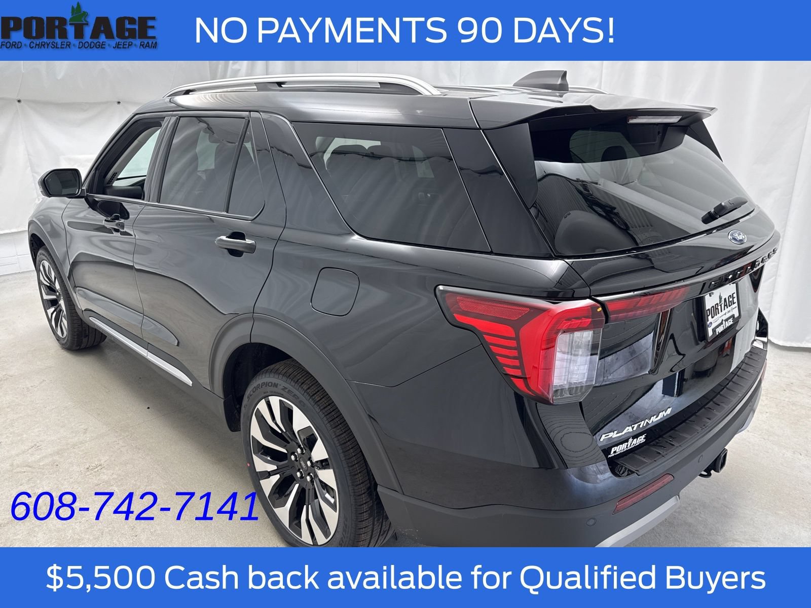 New 2026 Ford Explorer Platinum w/ LUX Leather Package AWD/4WD image 4