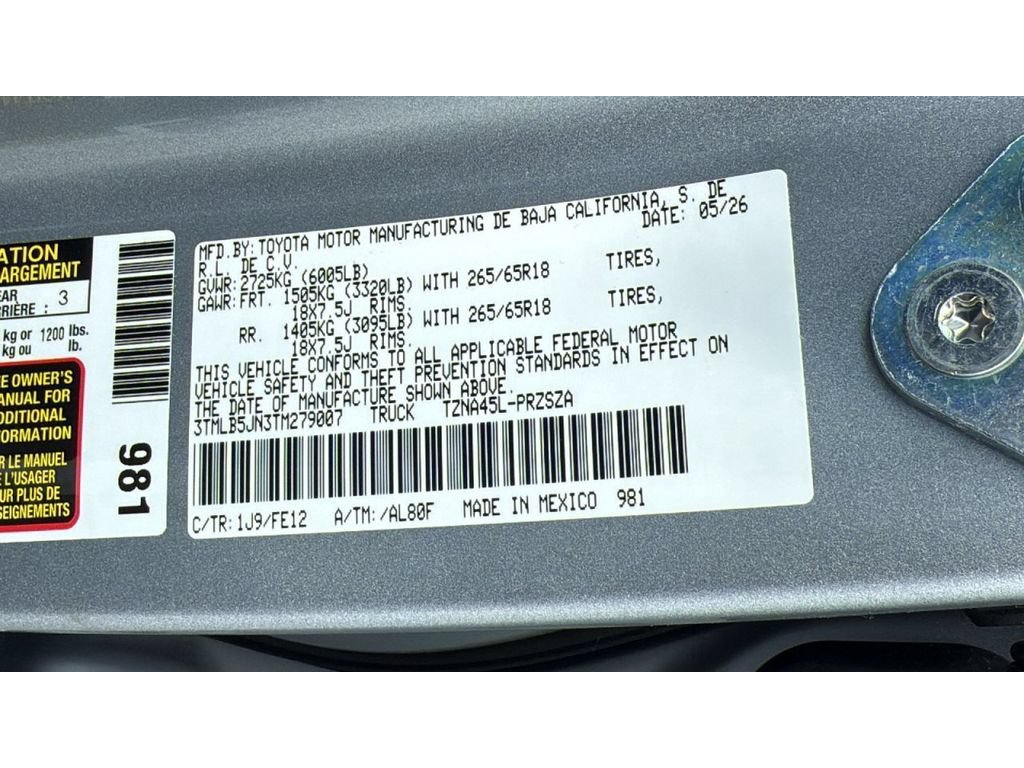 New 2026 Toyota Tacoma TRD Sport AWD/4WD image 29