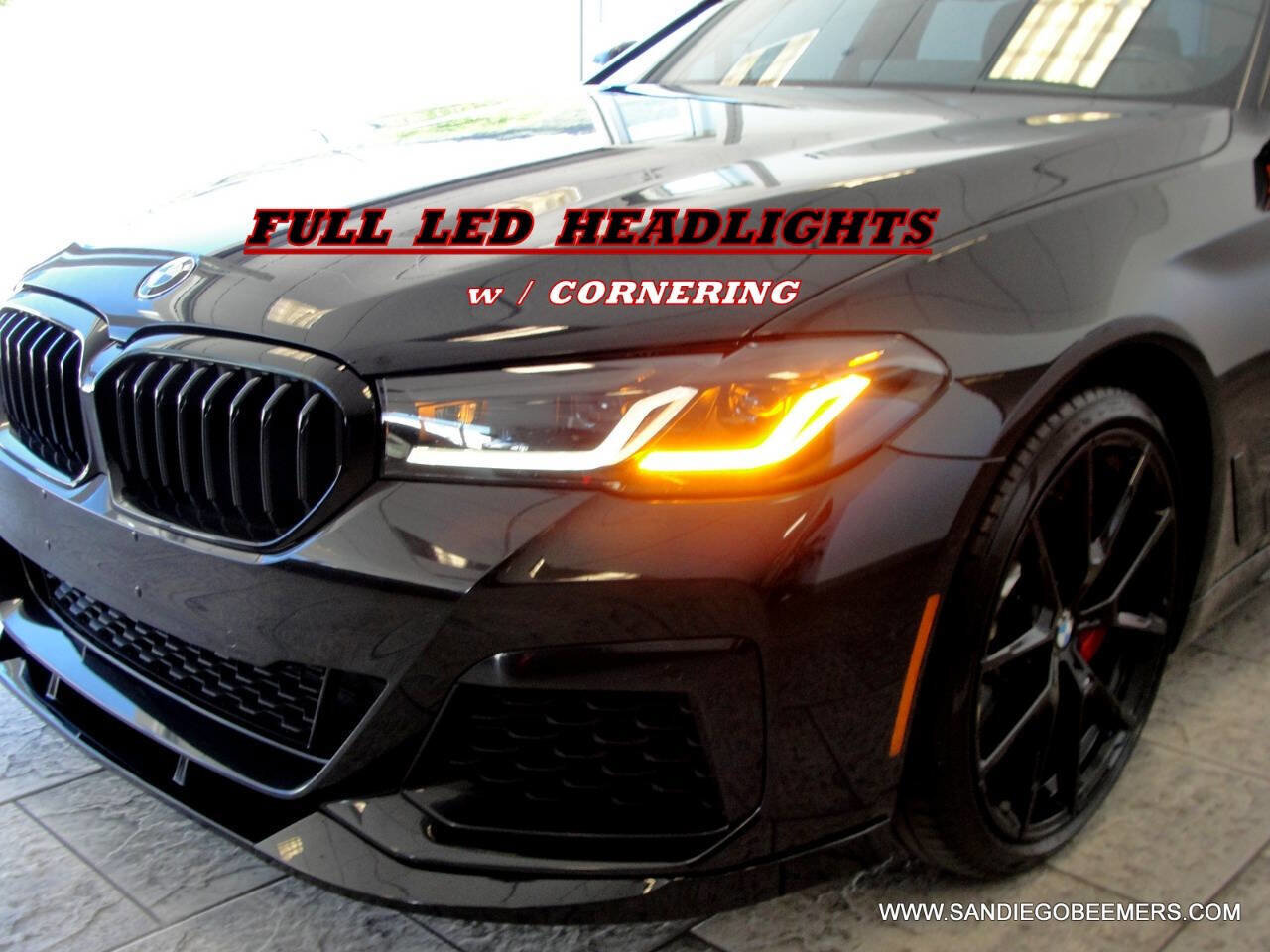 Used 2023 BMW 540i w/ M Sport Package RWD image 3