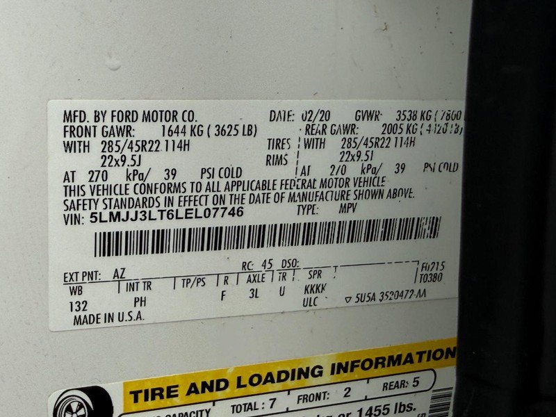 Used 2020 Lincoln Navigator L Reserve w/ Luxury Package AWD/4WD image 35