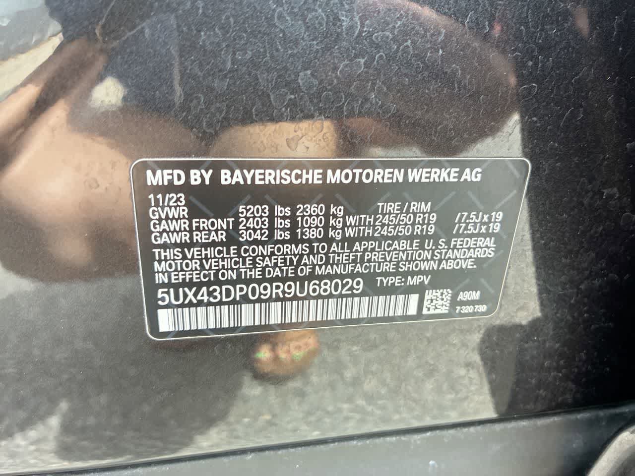 Used 2024 BMW X3 sDrive30i RWD image 34