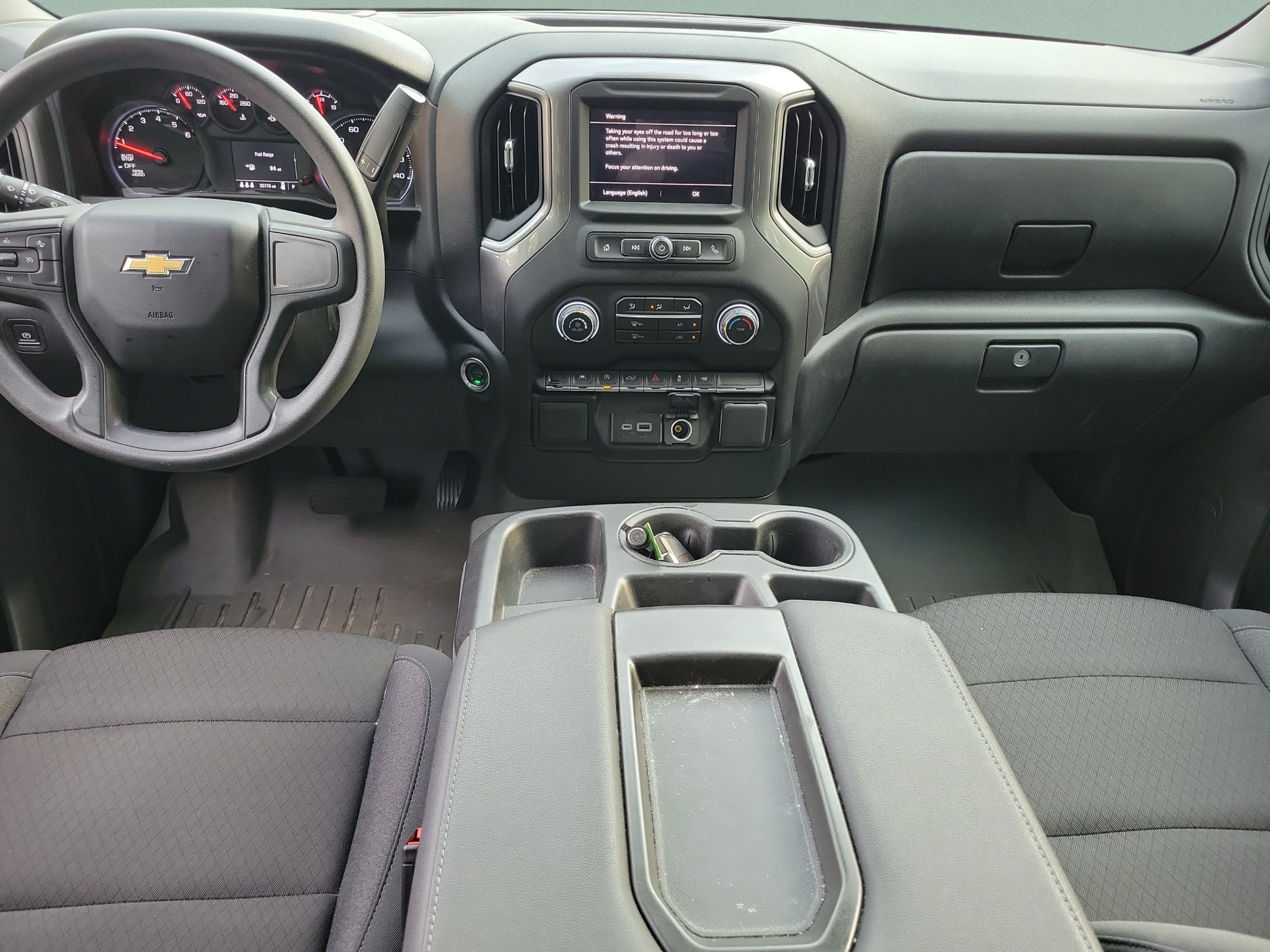 Used 2024 Chevrolet Silverado 1500 Custom w/ Turbomax Blackout Package RWD image 9