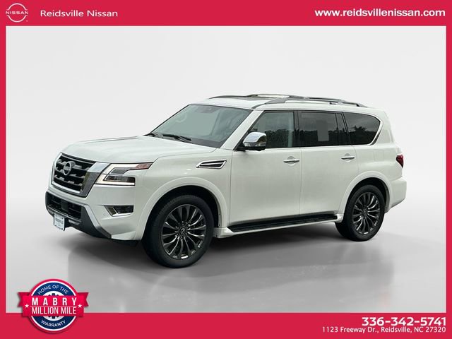 Used 2024 Nissan Armada Platinum w/ Captain's Chairs Package