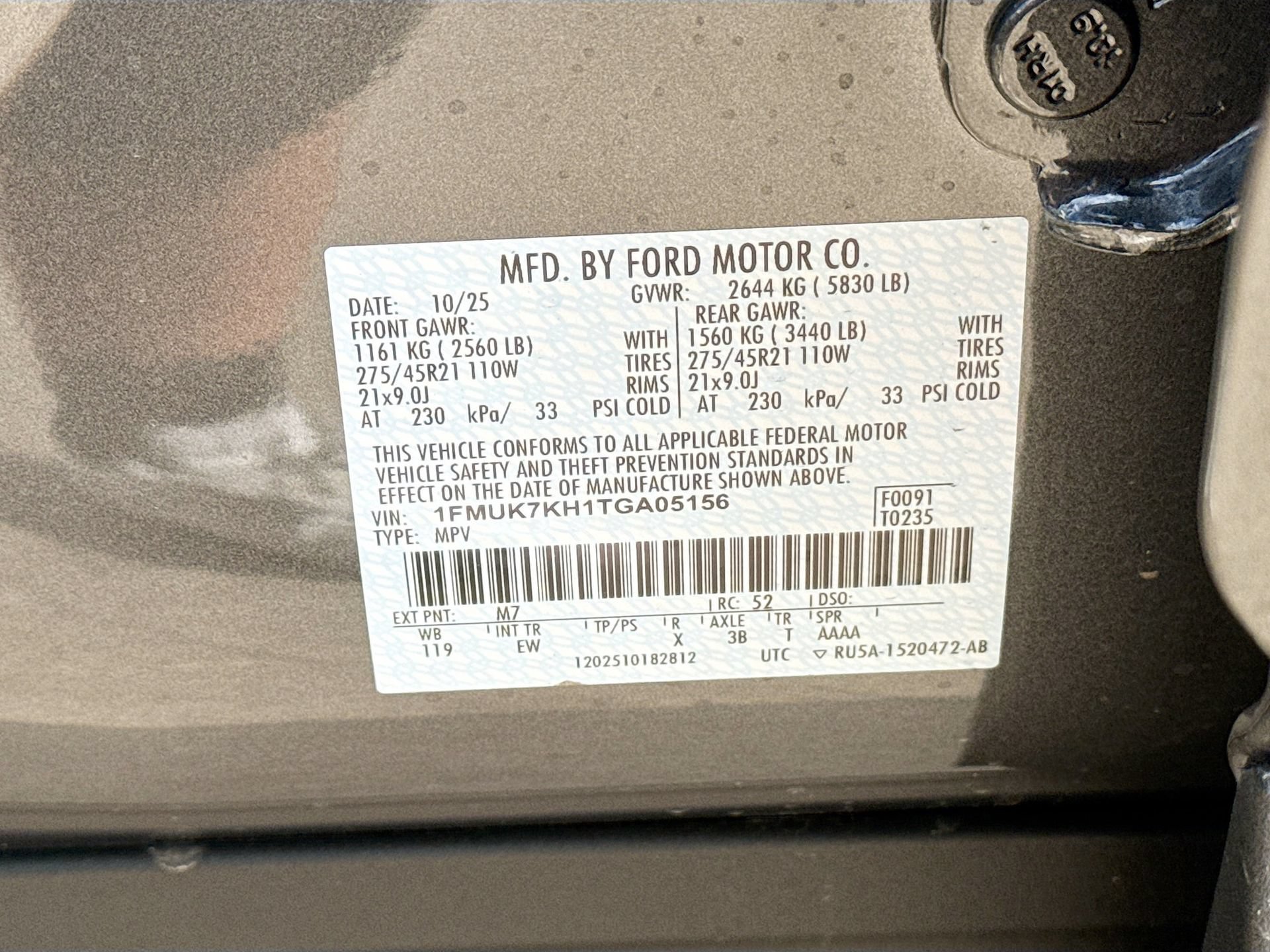 New 2026 Ford Explorer ST-Line w/ ST-Line Street Pack RWD image 41