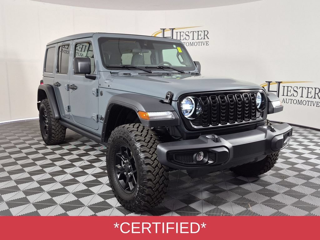Used 2025 Jeep Wrangler Unlimited Sport AWD/4WD image 2
