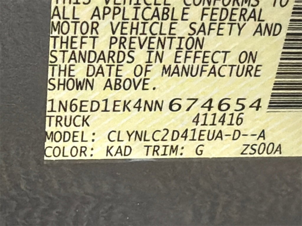 Used 2022 Nissan Frontier SV w/ SV Premium Package image 33