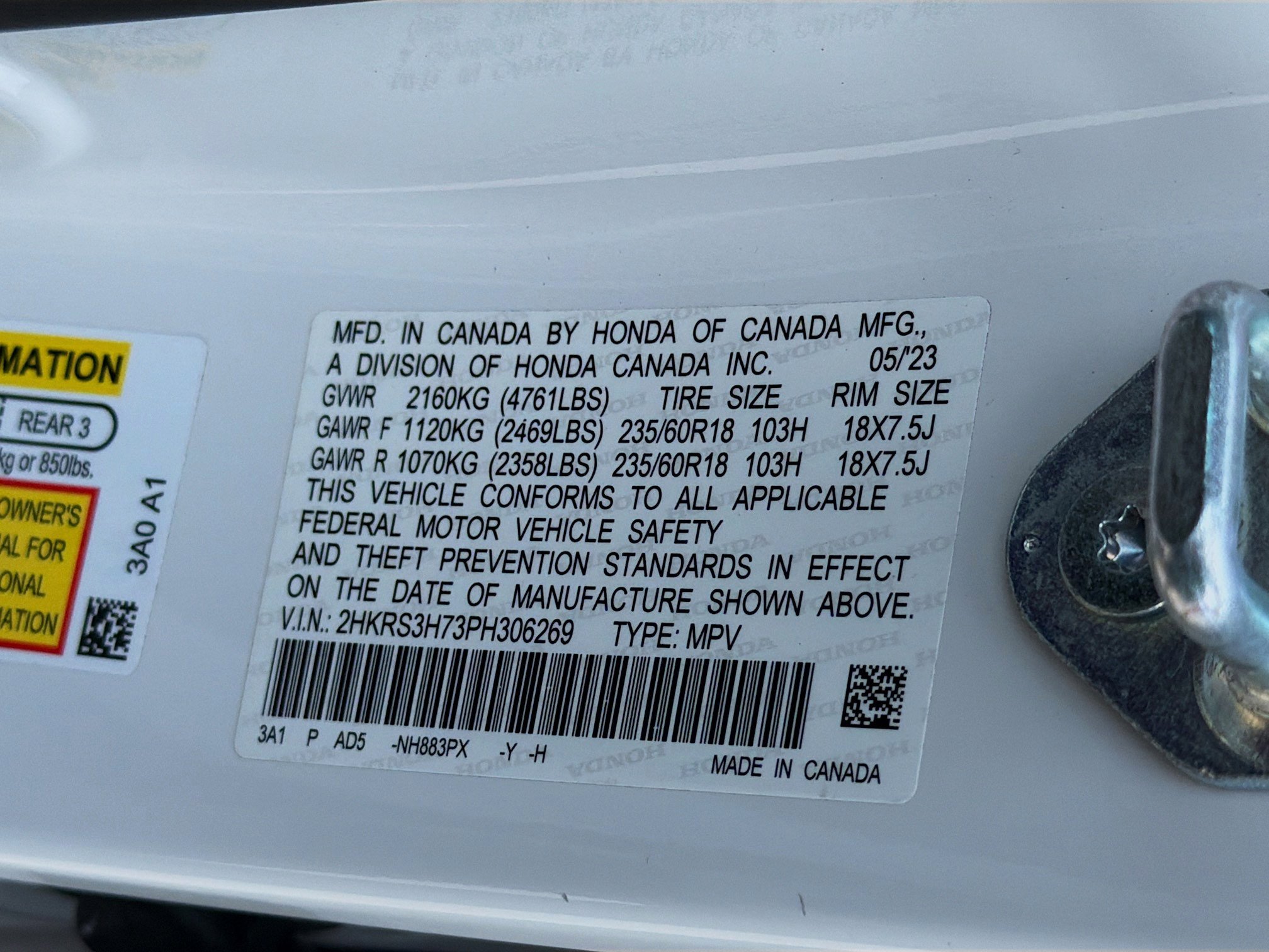 Certified 2023 Honda CR-V EX-L image 38