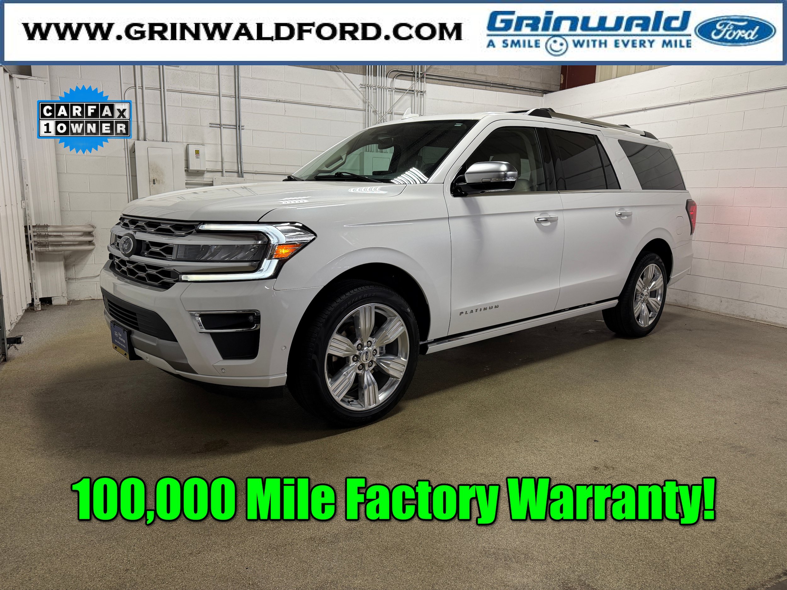 Certified 2024 Ford Expedition Max Platinum