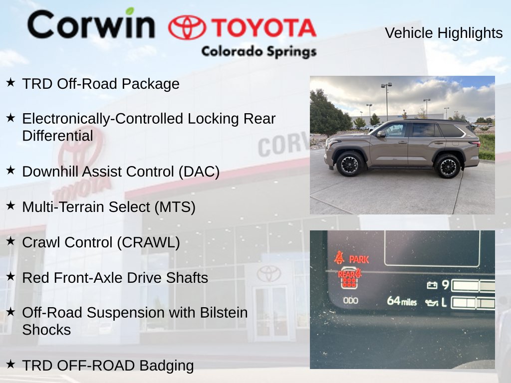Used 2026 Toyota Sequoia SR5 w/ TRD Off-Road Package AWD/4WD image 15