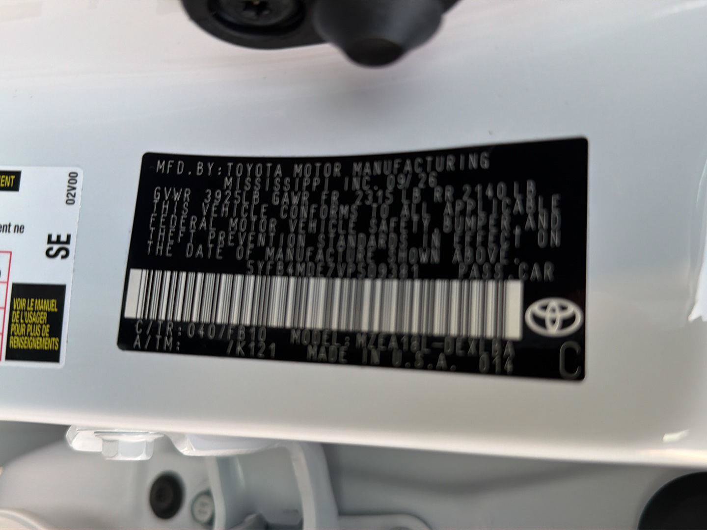 New 2027 Toyota Corolla LE FWD image 33