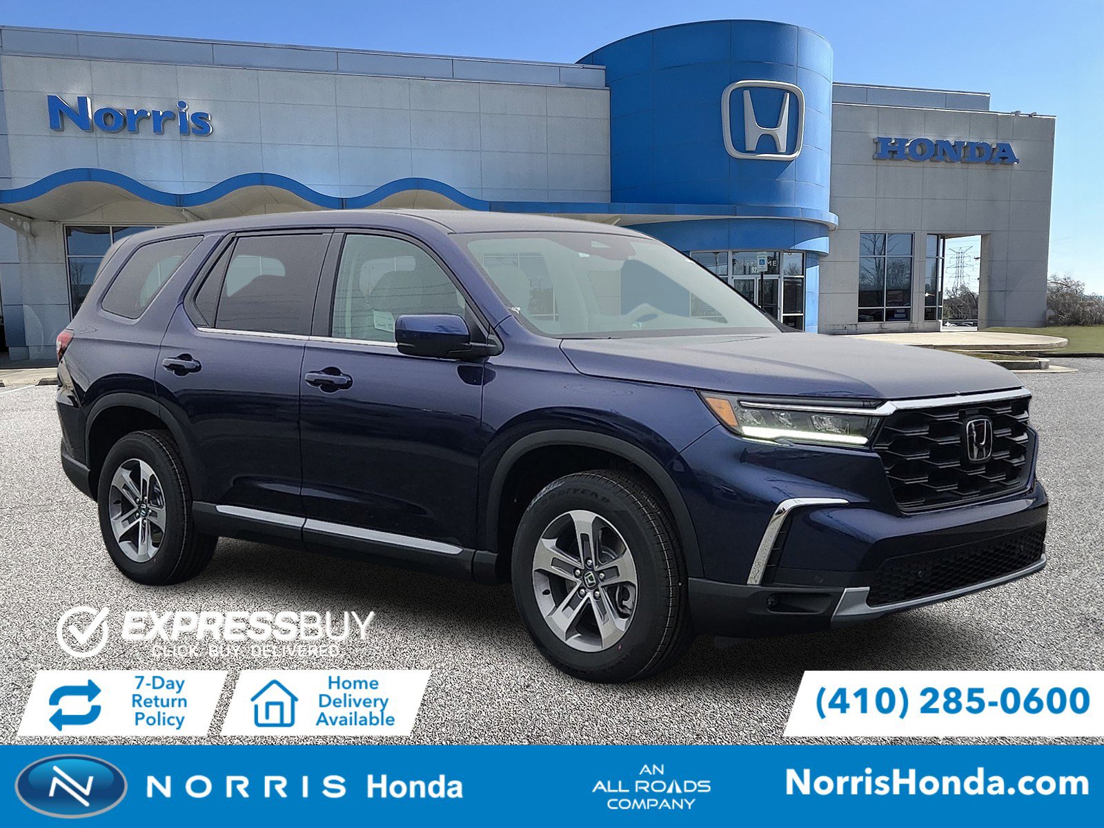 New 2025 Honda Pilot EX-L image 1