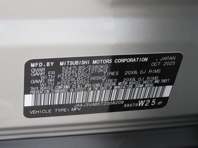 New 2026 Mitsubishi Outlander SE FWD image 14