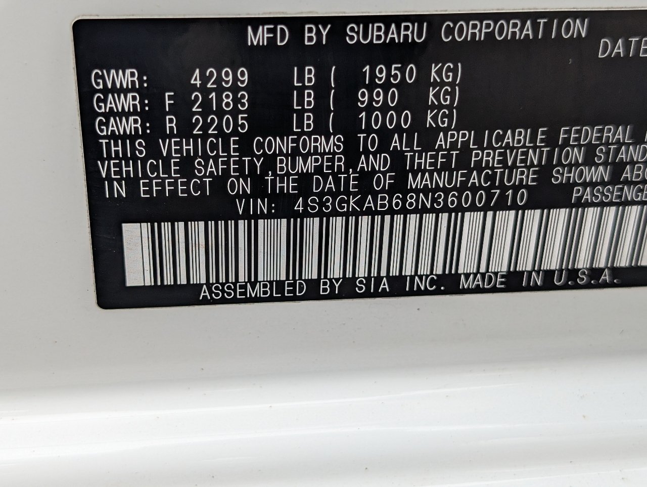 Used 2022 Subaru Impreza 2.0i AWD/4WD image 22
