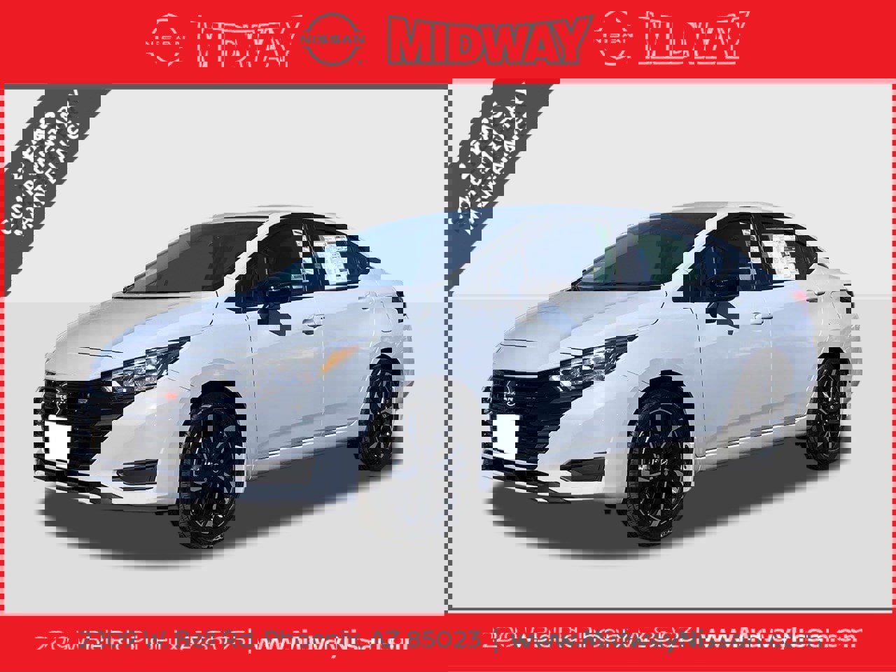 New 2025 Nissan Versa SR w/ Trunk Package image 1