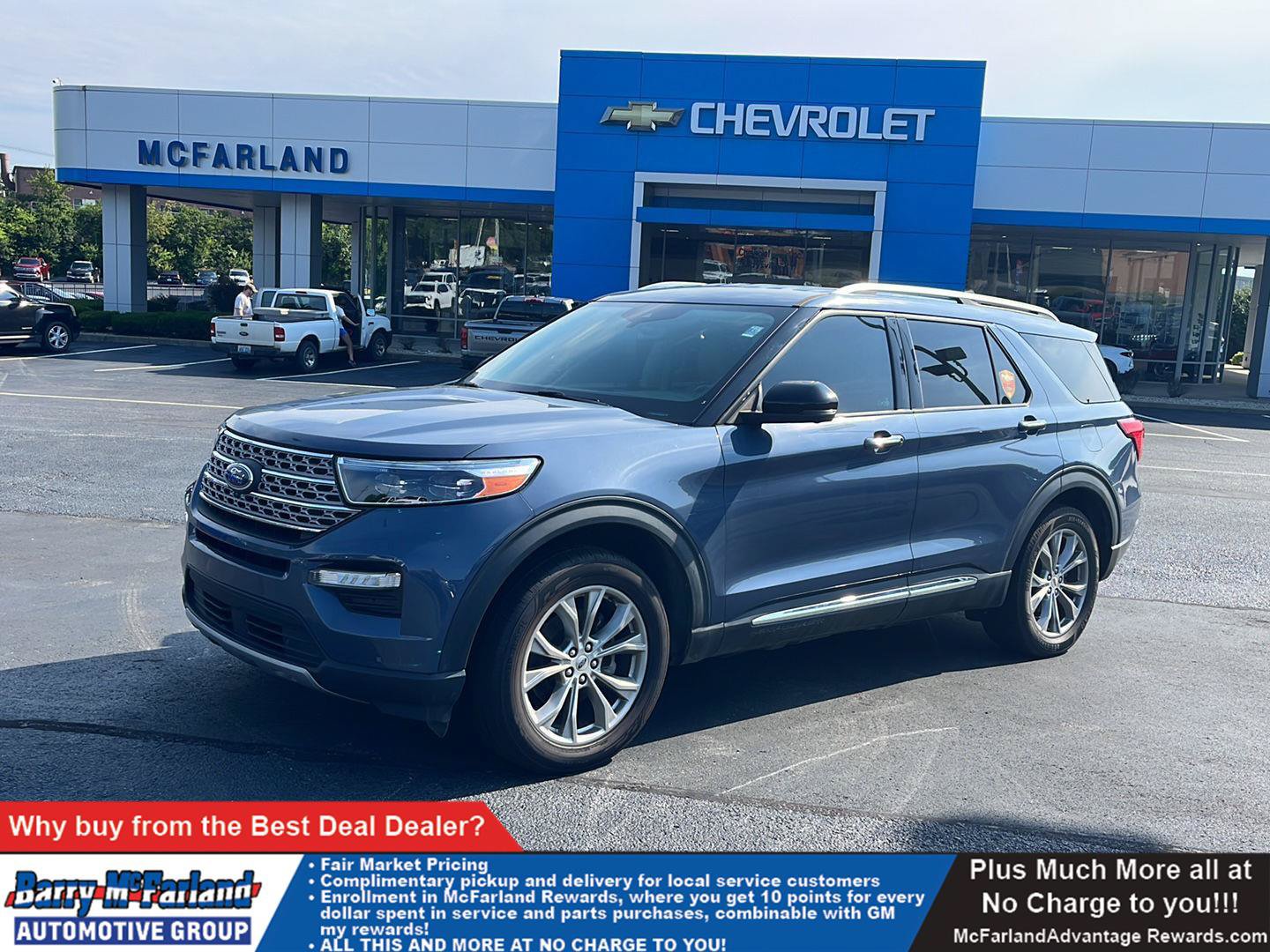 Used 2021 Ford Explorer Limited w/ Equipment Group 301A AWD/4WD 360° Tour