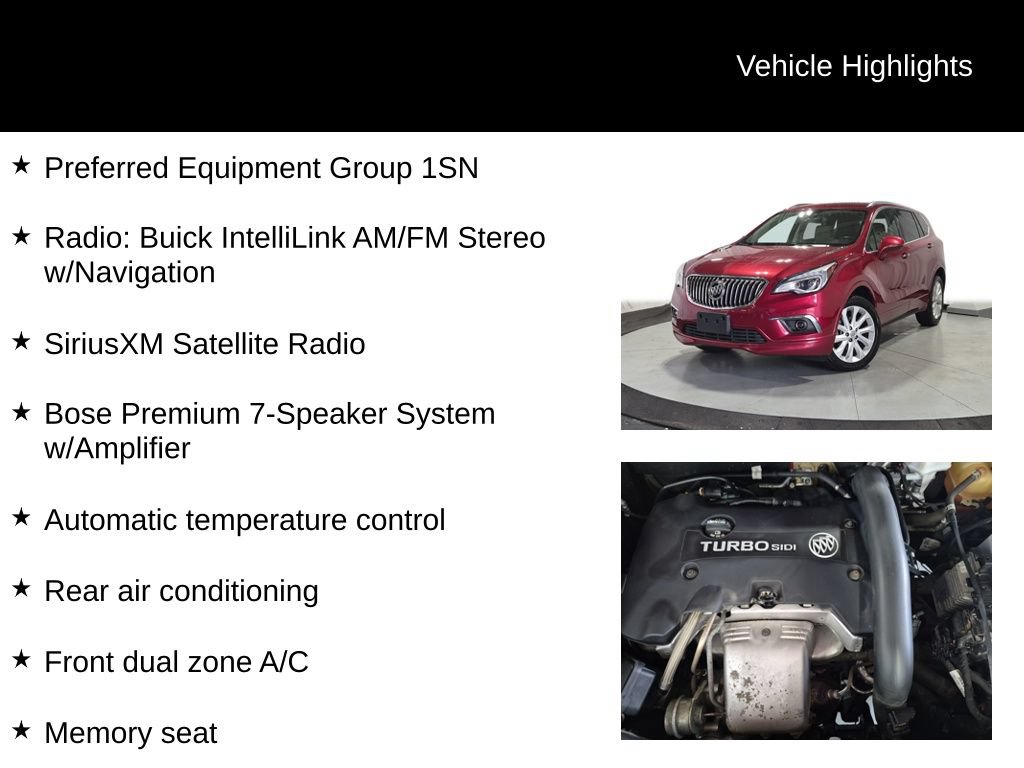Used 2017 Buick Envision Premium AWD/4WD image 7
