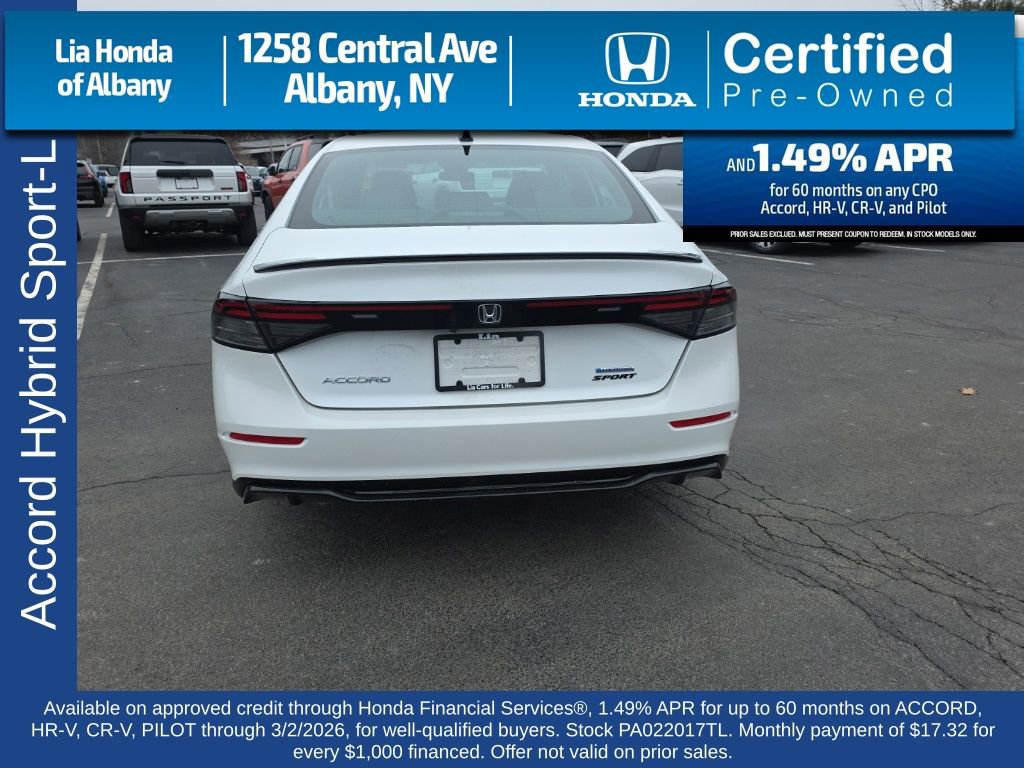 Certified 2023 Honda Accord Sport image 6