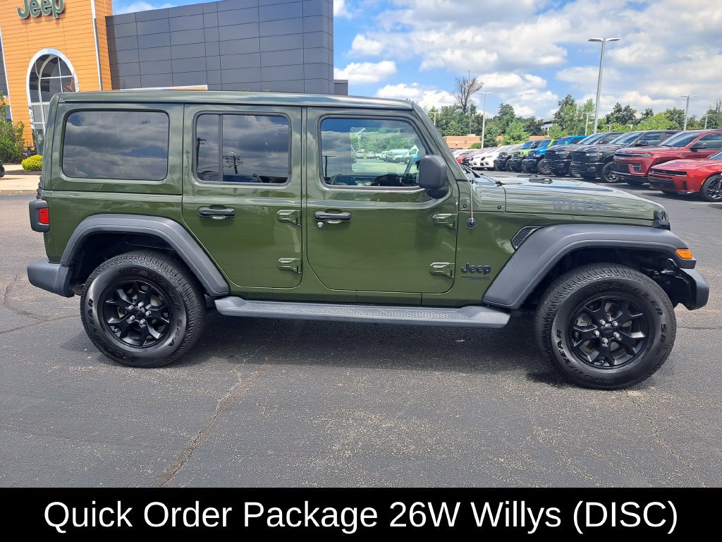 Certified 2021 Jeep Wrangler Unlimited Sport AWD/4WD image 3