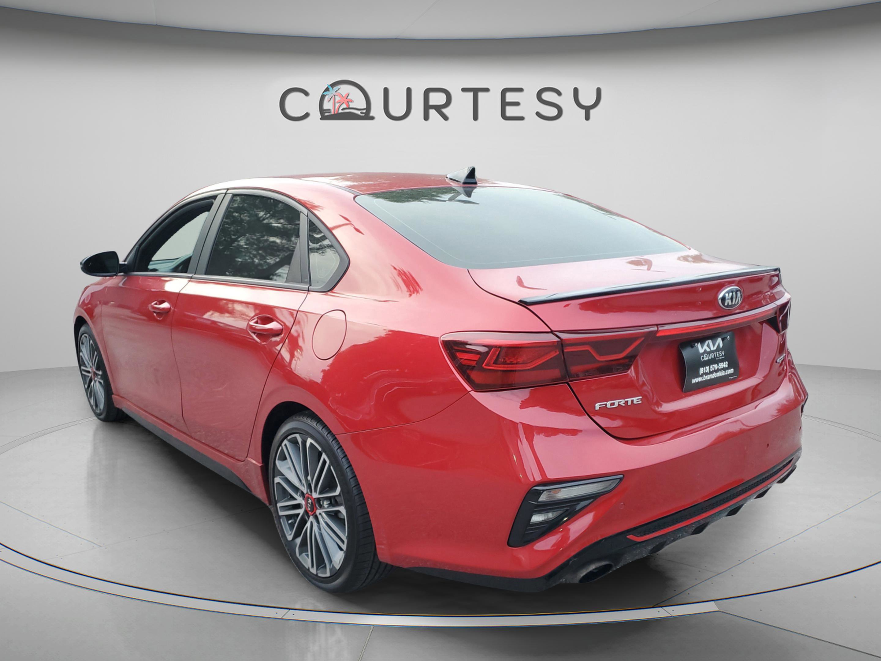 Certified 2021 Kia Forte GT w/ GT2 Package FWD image 2