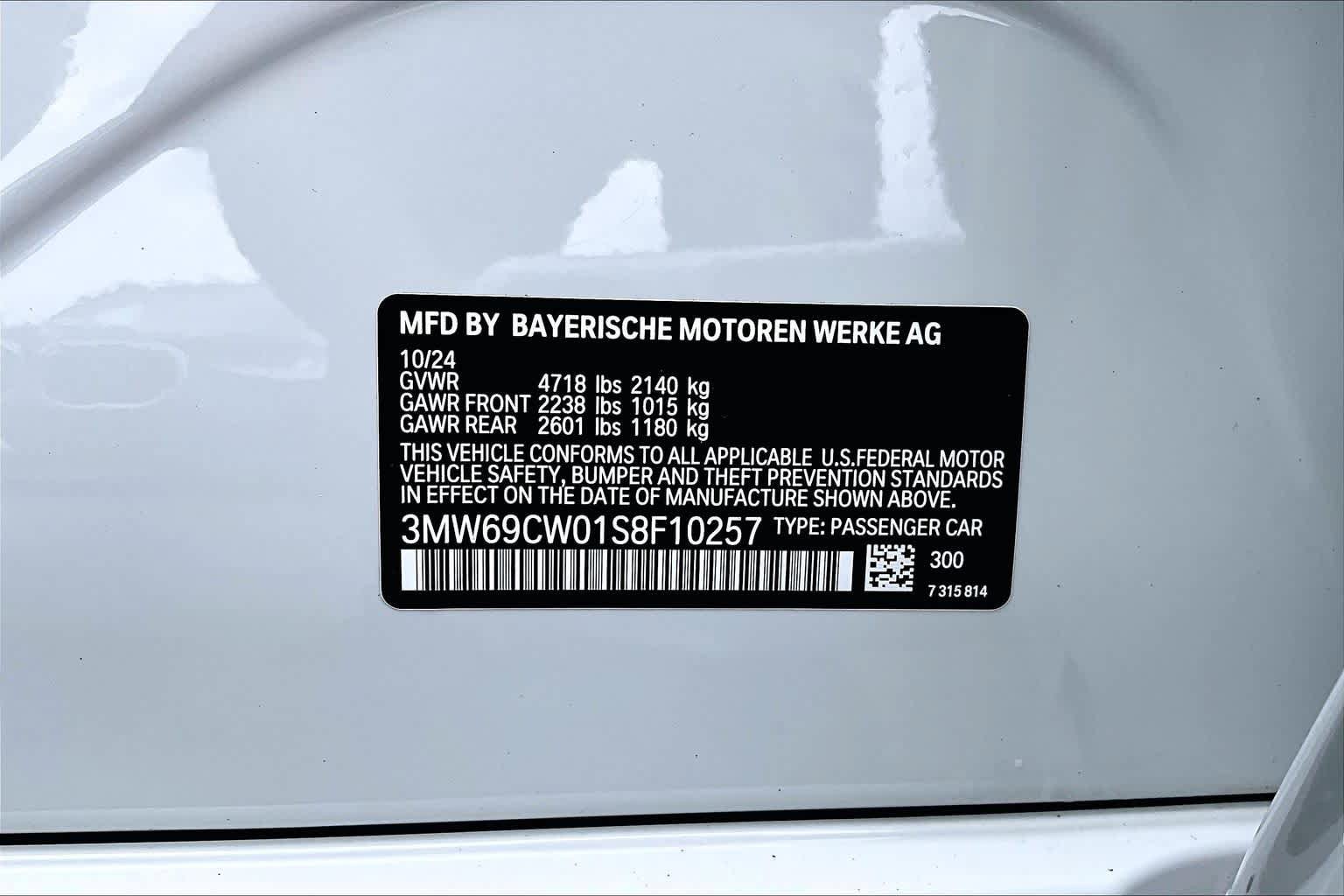 Certified 2025 BMW 330i Sedan RWD image 34