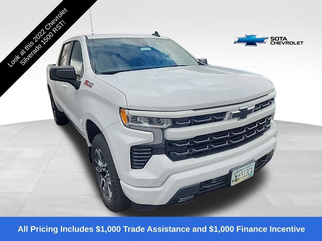 Used 2022 Chevrolet Silverado 1500 RST w/ Z71 Off-Road Package