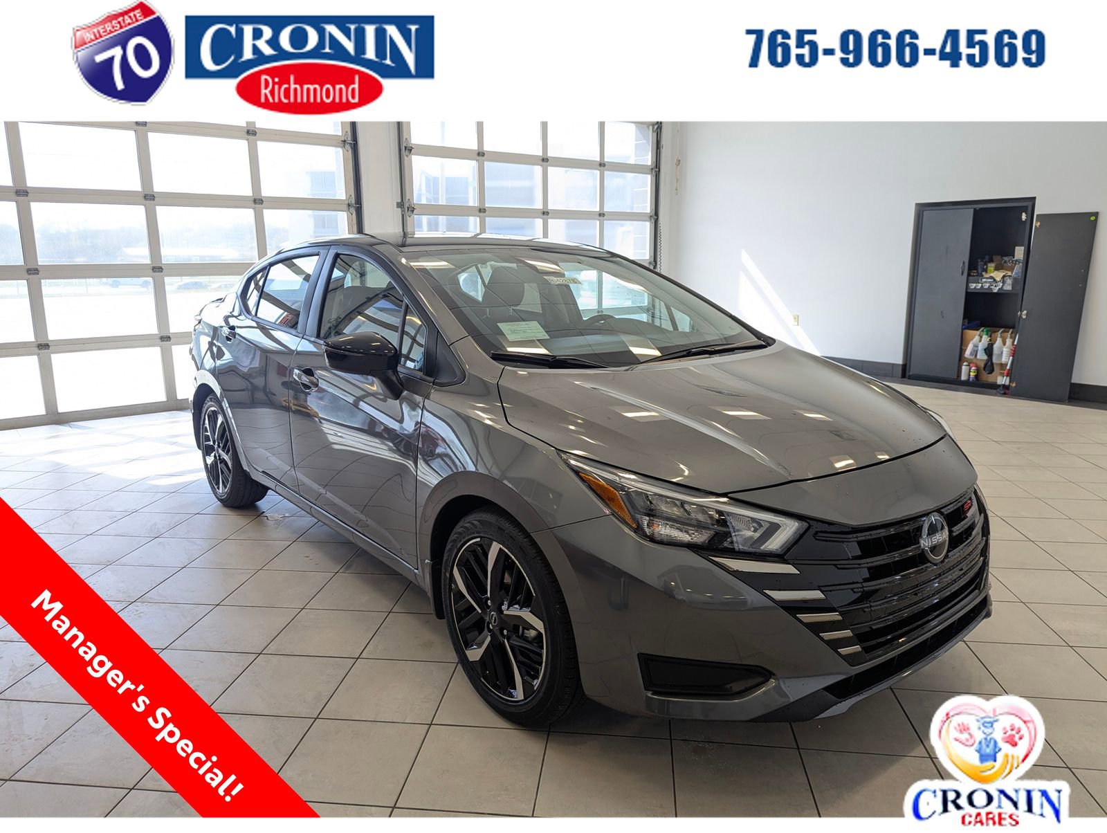 New 2025 Nissan Versa SR w/ Trunk Package