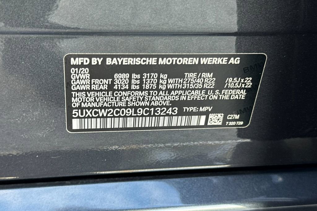 Used 2020 BMW X7 xDrive40i w/ M Sport Package image 35